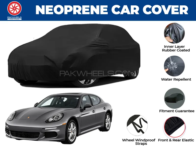 Porsche Panamera 2010-2018 | Water Repellent Neoprene Car Cover Image-1