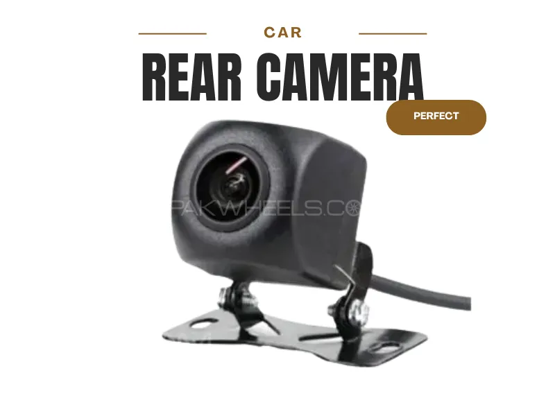 HD Infrared Night Vision Rear View Camera | Waterproof Wide Angle Parking Assist Image-1