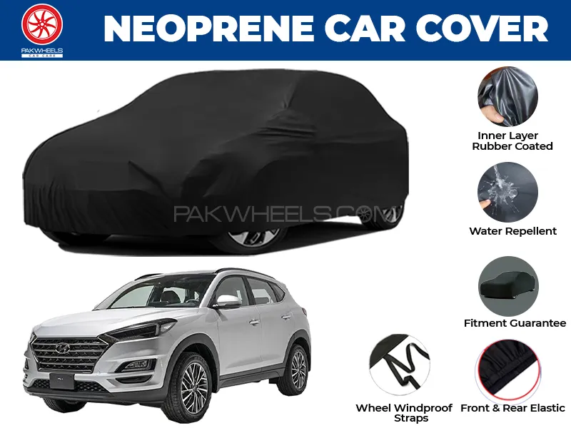 Hyundai Tucson 2020-2024 | Water Repellent Neoprene Car Cover Image-1