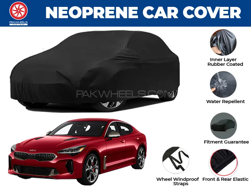Kia Stinger 2022-2023 | Water Repellent Neoprene Car Cover Image-1