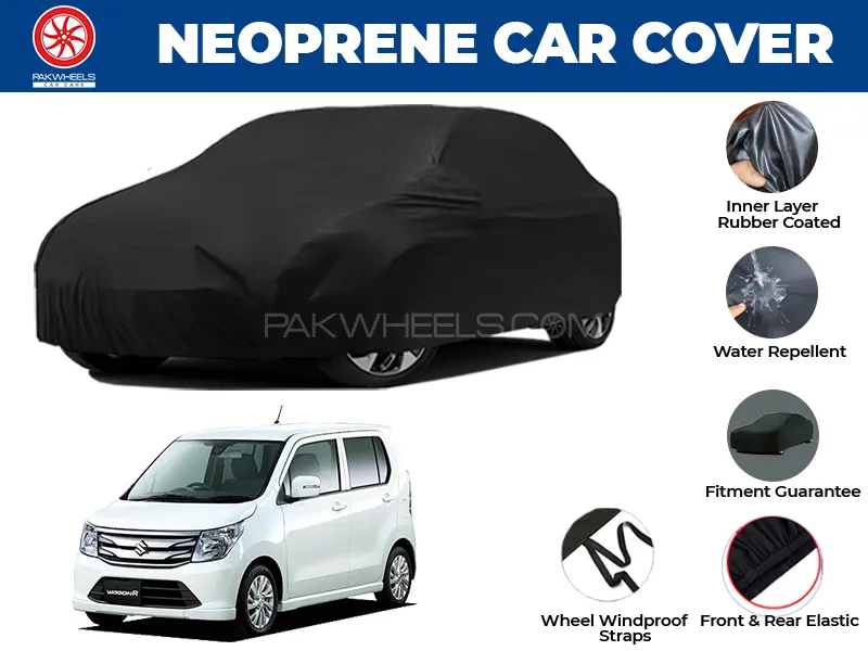 Suzuki Wagon R Stingray 2012-2018 | Water Repellent Neoprene Car Cover Image-1