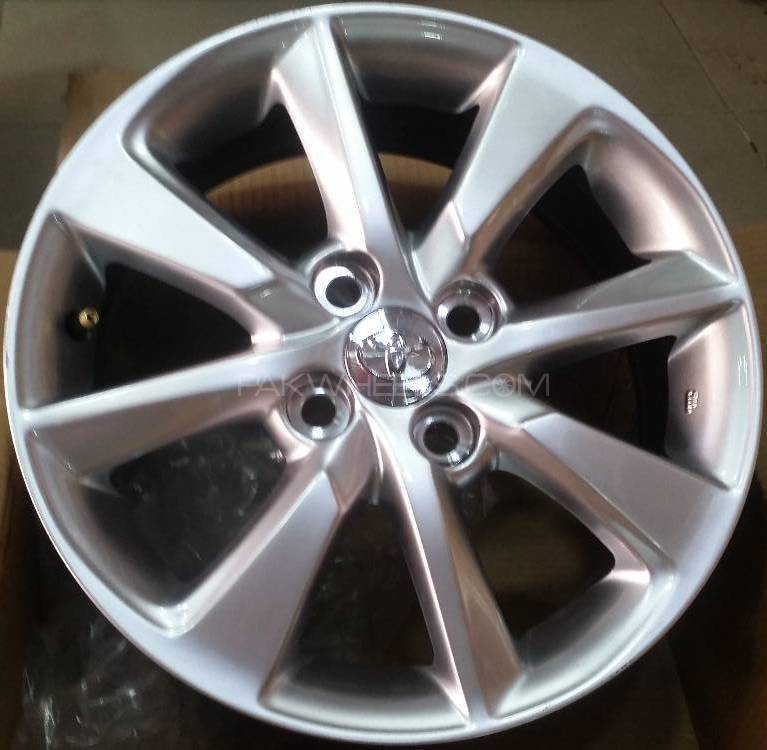 ALLOY RIM/WHEEL FOR TOYOTA VITZ/AXIO/BELTA/AQUA 15 INC Image-1