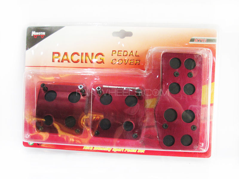 Padel Cover Red & Black Circle - MT-03 Image-1