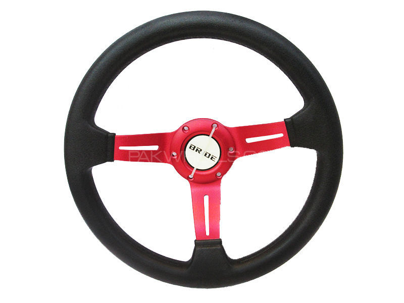 Buy Steering Wheel BRIDE - Black & Red in Pakistan | PakWheels