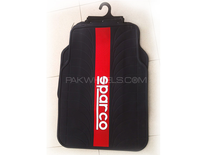 Floor Mat Universal - SPARCO Red Line Image-1