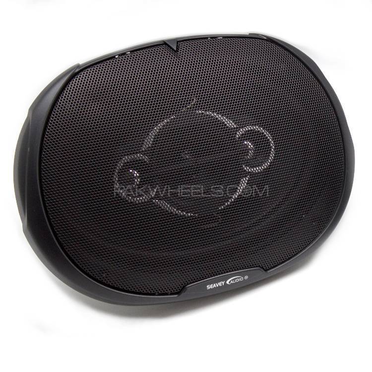 Seavey Audio SA-6977 - 4-Way Car Speakers - Black Image-1