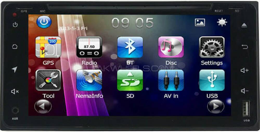 FULL TOUCH HD DVD PLAYER FOR ALL TOYOTA CARS  Image-1