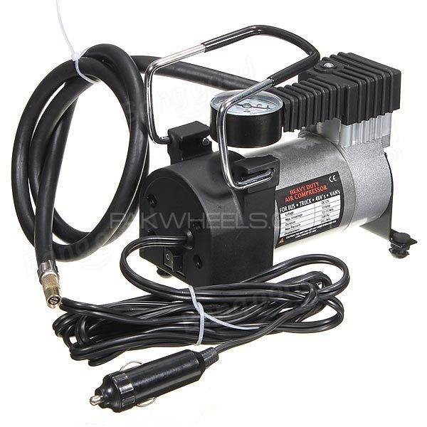 Heavy Duty Car Air Compressor 12 Volt Free home delivery. Image-1