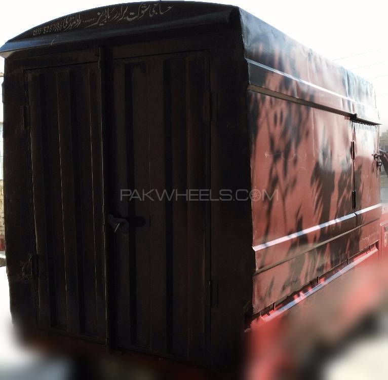 Suzuki Ravi Pickup Container / Box / Cabin Red Color  Image-1