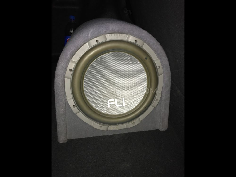 vibe fli subwoofer 1000 watts with built in amp Image-1