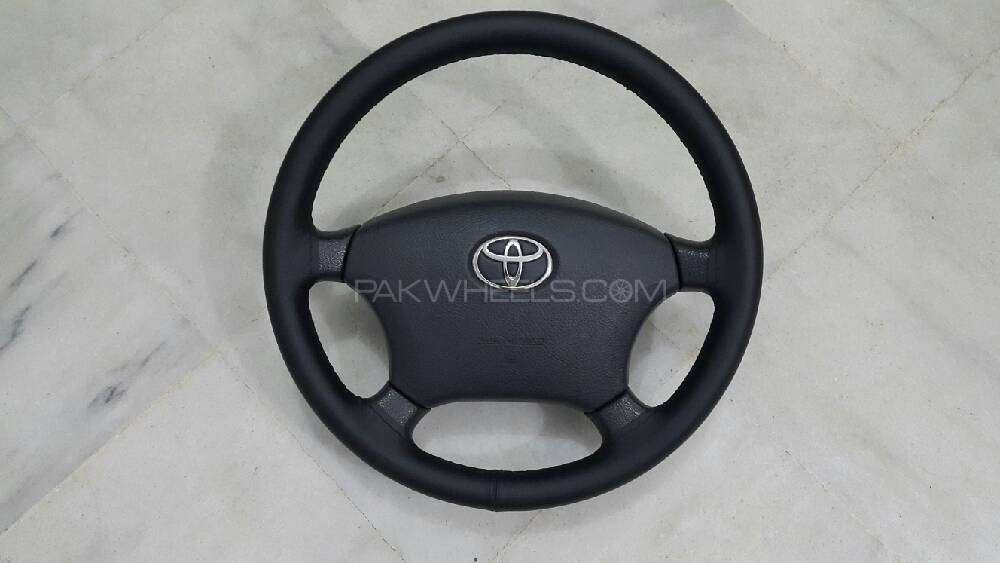 Toyota Surf Steering wheel with Air Bag ( 2002 -2007 Model ) Image-1