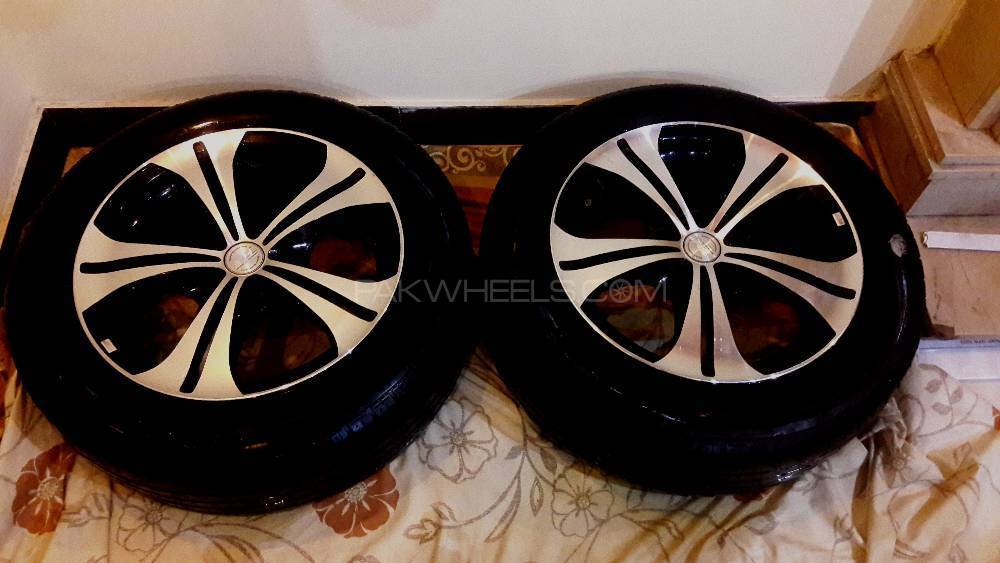 16 inch Alloy Rim and Tyre Sell Image-1