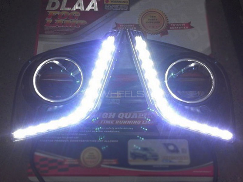 Toyota Revo LED Fog Light Cover Dlaa Image-1