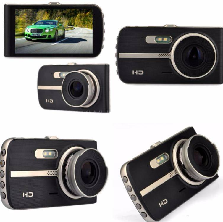 CAR DVR H83 Camera Large DUAL Display Two Way Car-Black-Box "Lahore Shop" Image-1