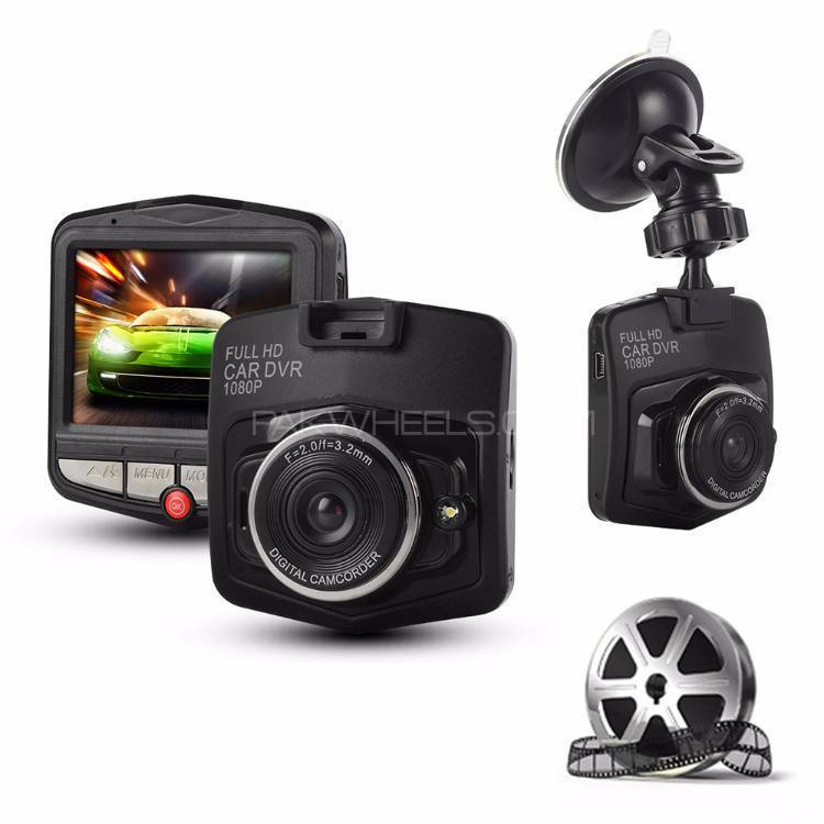 DASHBOARD Front Recorder Cam DVR GT300-Black Image-1