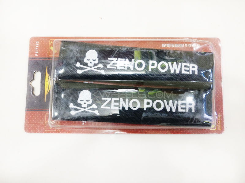 ZenoPower Carbon Fiber Seat Belt Cover Image-1