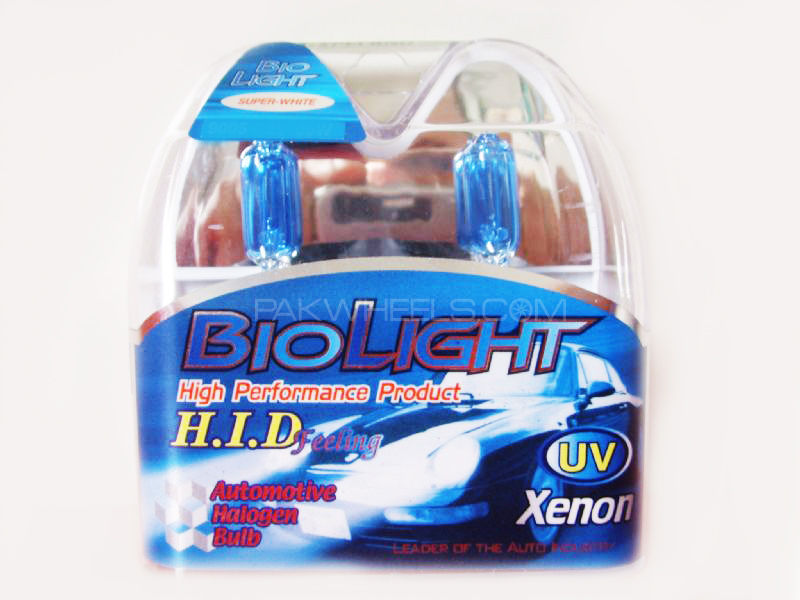 BioLight 12v/100w H11 Extra Superwhite B4 Tube Set Image-1