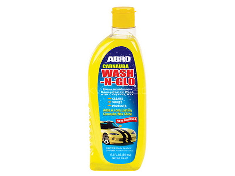 ABRO Carnauba Wash-n-Glo - 510 ml Image-1