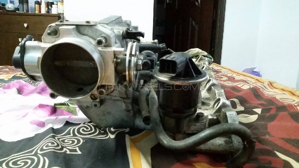 H23 Ported Intake Manifold Wth 70mm AfterMarket ThrottleBody Image-1