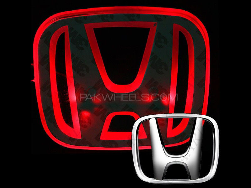 Honda 5D Auto Badge Lamp - Red Image-1