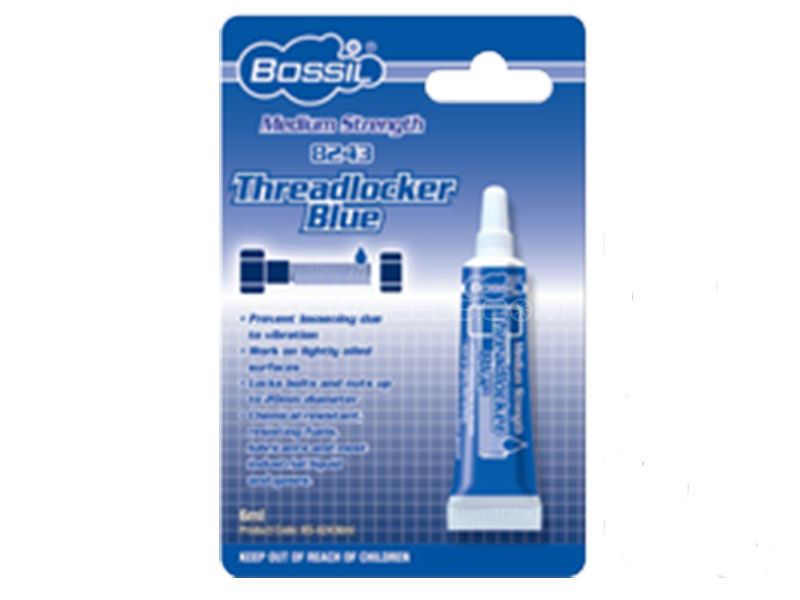 Bossil Thread Locker Blue - Medium Strength - 6 ml Image-1