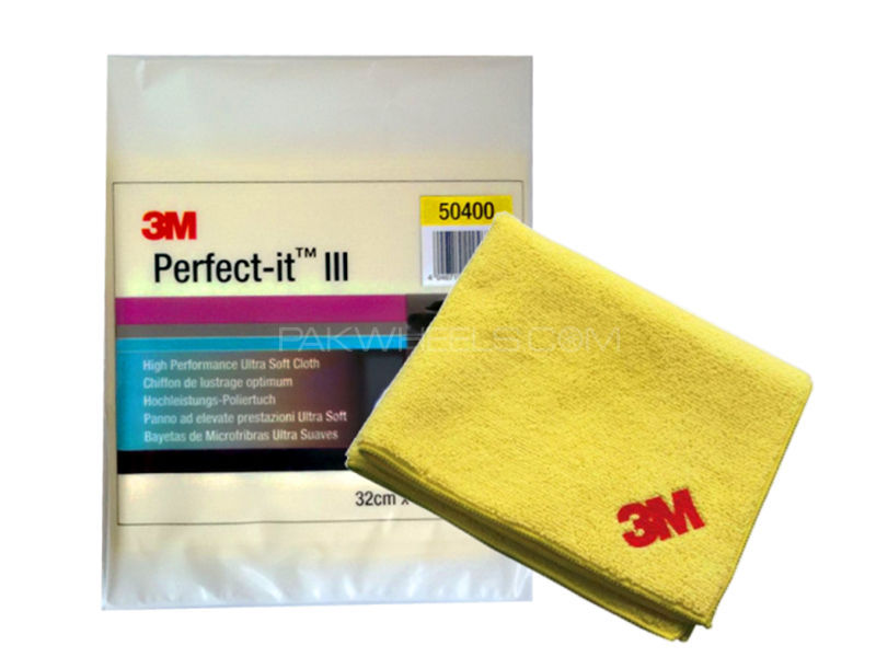 3M Yellow High Performance Ultra Soft Cloth - PN50400 Image-1
