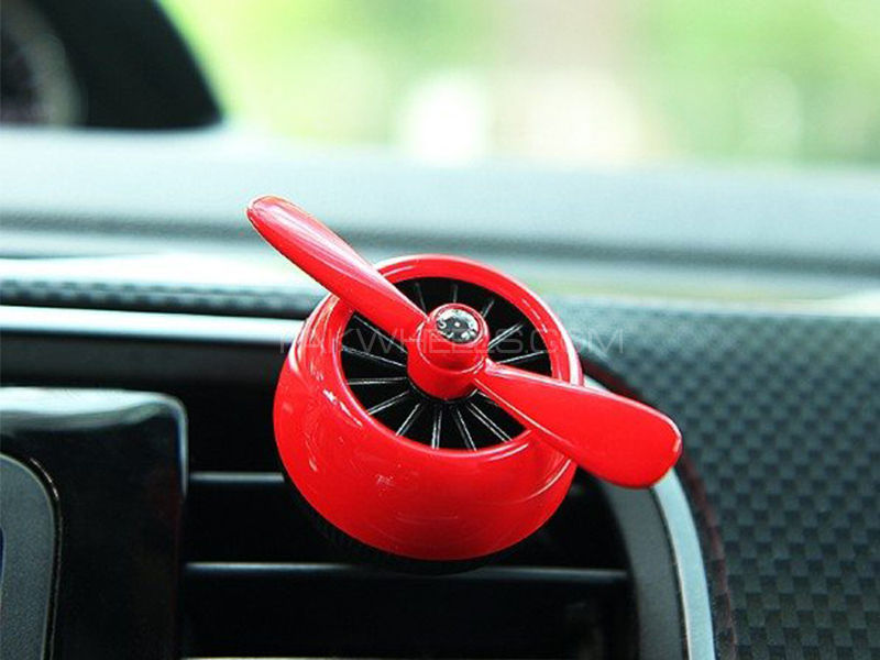 Classic Aircarft Vent Clip Air Freshener - Red Image-1