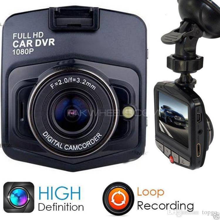 G.T.300 DVR Camera - Black - "Uber Careem Drivers" All Cars Cam Image-1