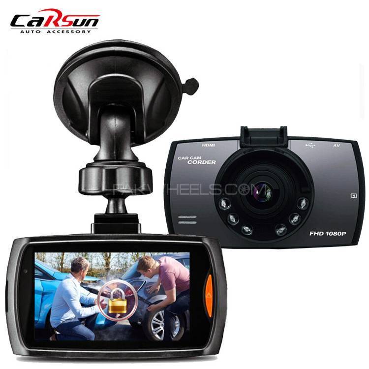 High Resolution FHD CAR DVR Night Vision Cam Video Audio Image-1
