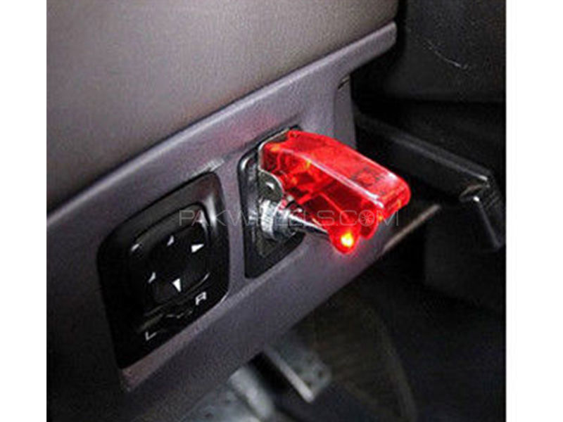 Universal LED Ignition On & Off Switch Red in Karachi