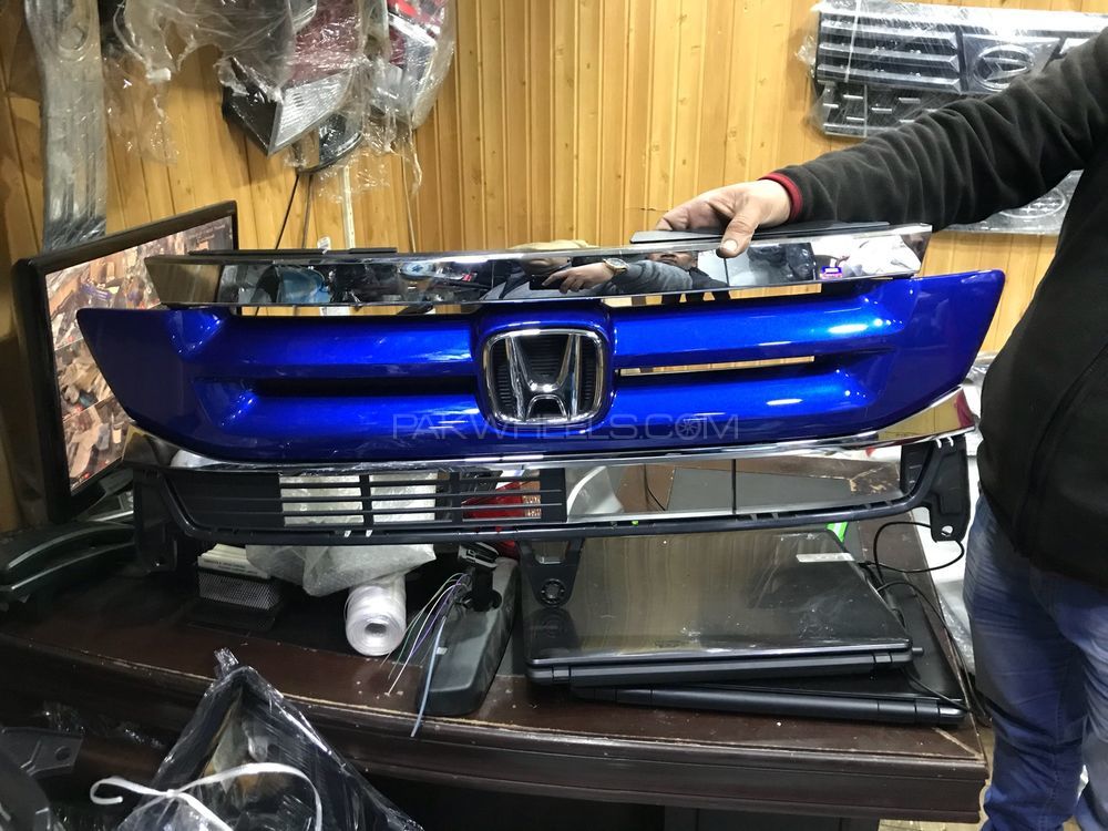 honda n wgn new shape front grill  Image-1