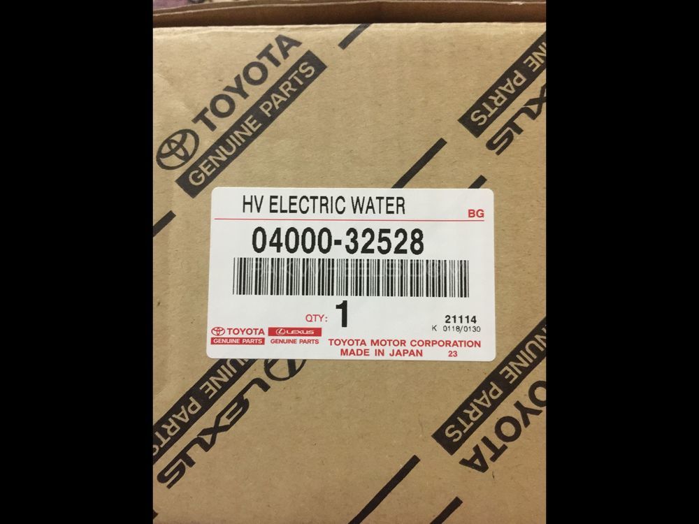 Prius Genuine Water Pump/Inverter Coolant Pump Cash on Delivery  Image-1