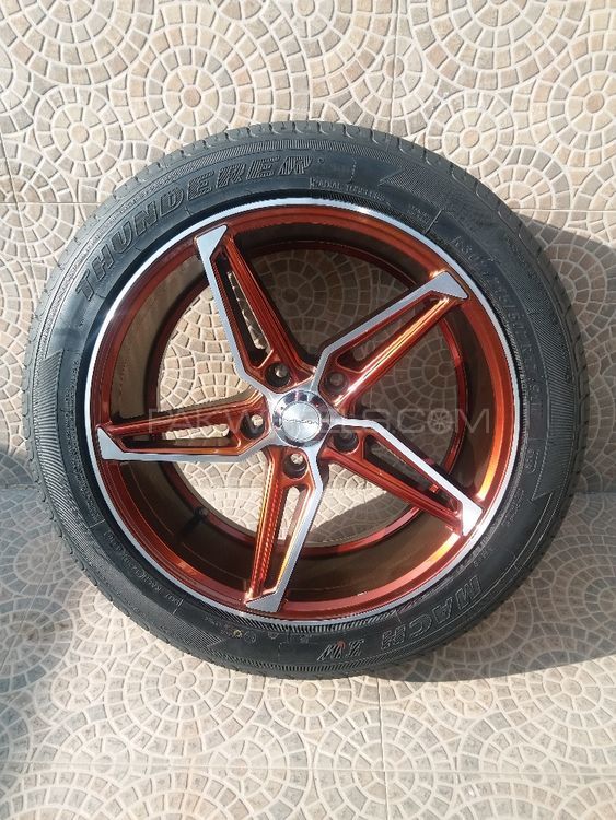 Alloy Rim and tire (Vossen) Image-1