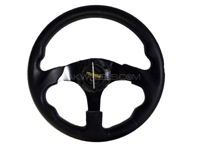 Universal MOMO Steering Black Edition for sale in Lahore Image-1