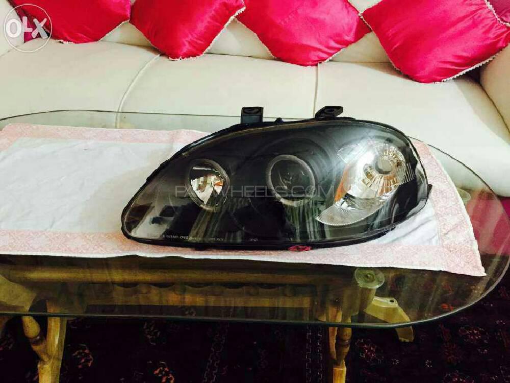 Honda Civic 96 98 Front Projector Lights For Sell Image-1