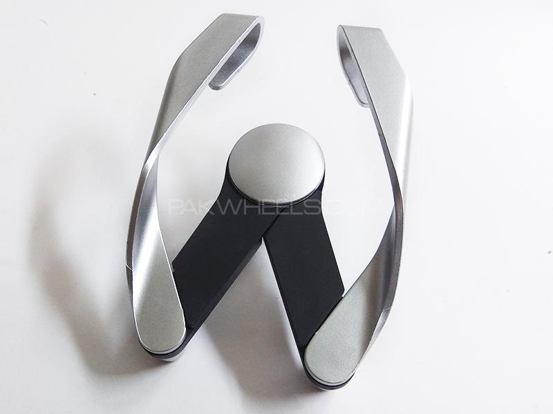 A/C Fins Mobile Holder - Silver Image-1