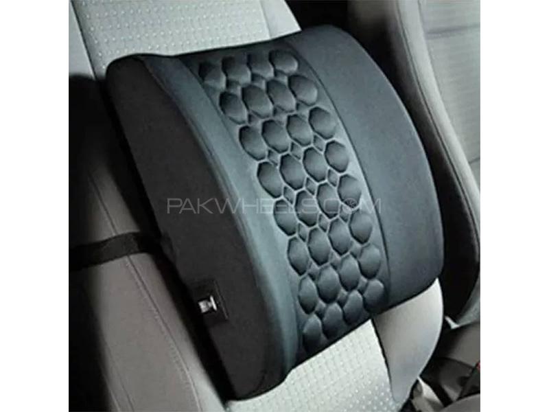 Universal Car Seat Massage Cushion Black Image-1