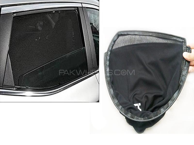 Foldable & Flexible Sun Shades For Toyota Vitz 2010 Image-1