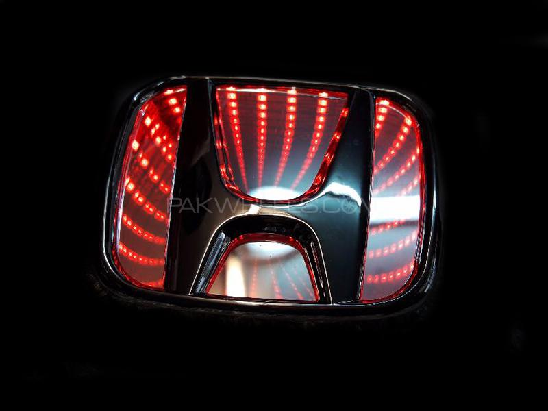 Honda 3D Logo Red Image-1
