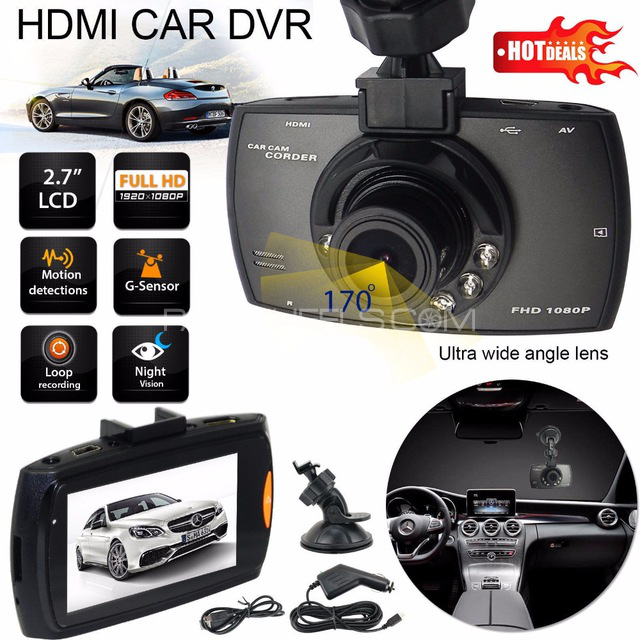 Car 2018 Dash Cam with Night Vision in Full HD All Cars G30 Image-1
