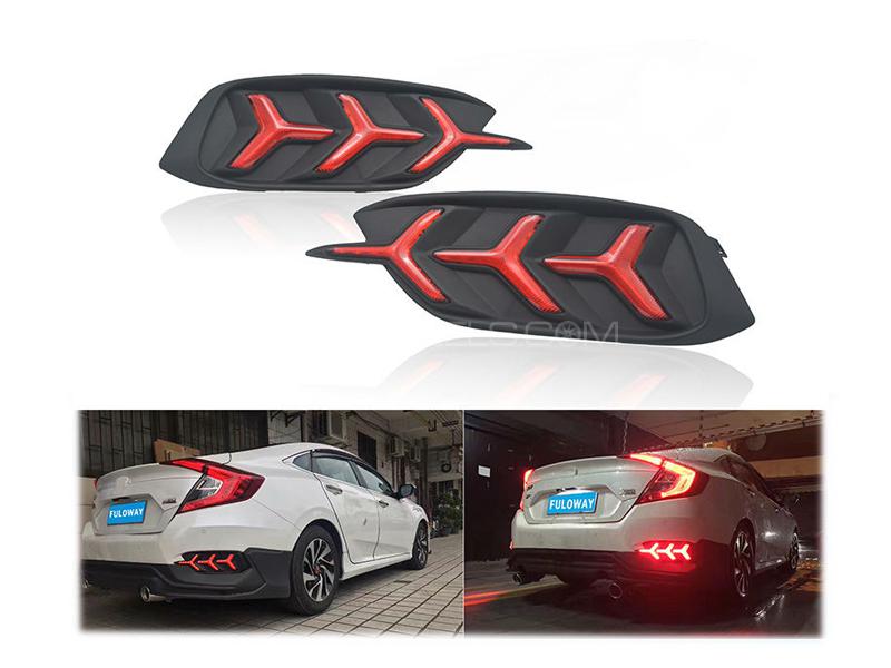 Arrow Style Bumper DRL For Honda Civic 2016-2018  Image-1