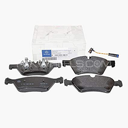 Mercedes Front Brake Pads Pad Set Genuine OE 1642220 + Sensor 16410 Image-1