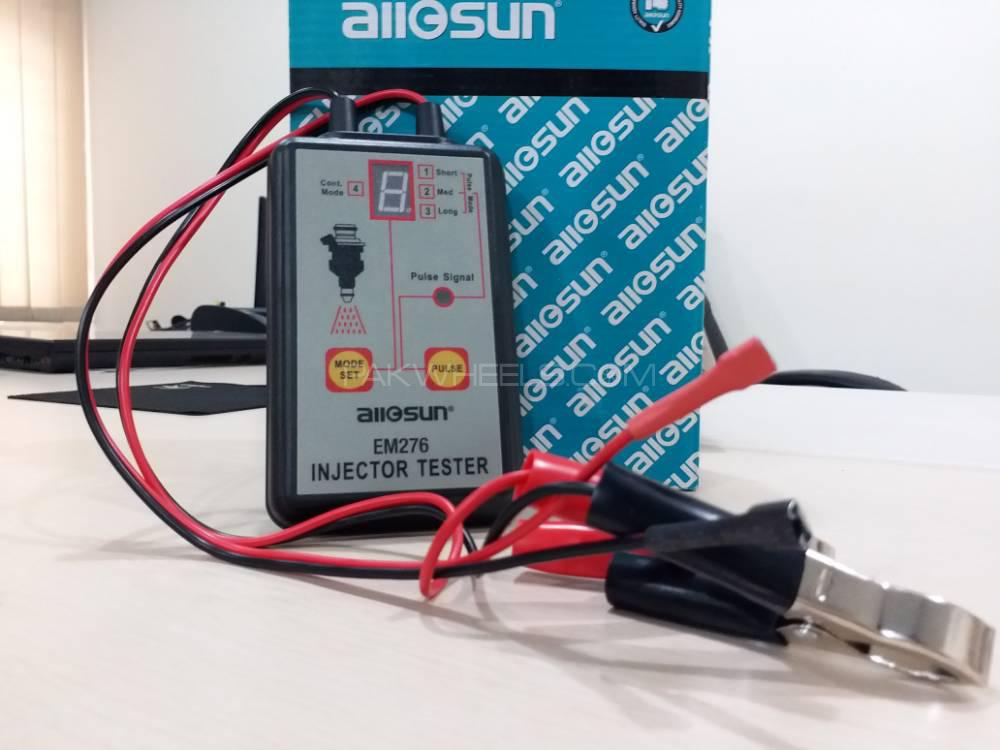 All Sun Em276 Professional Injector Tester Fuel Injector Car Scanner Image-1