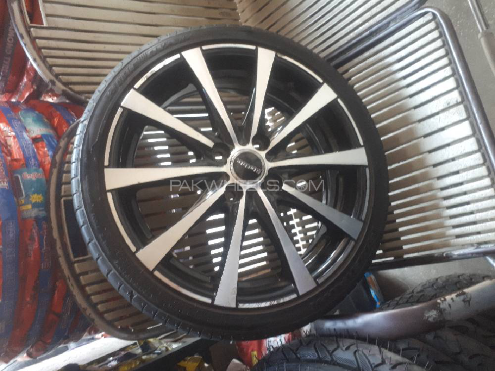 Sports 16" Inch Rims With Tyres Original Japan Made Image-1