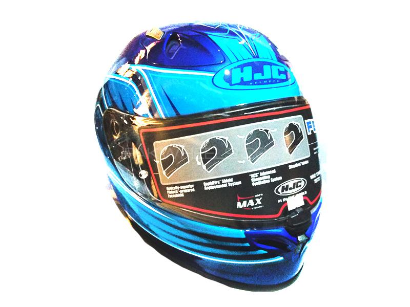 HJC FG70 Blue Helmet Image-1