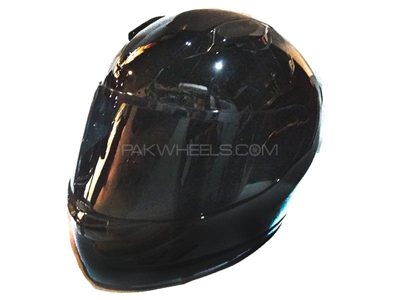 ISTROM Shinny Black Helmet Image-1