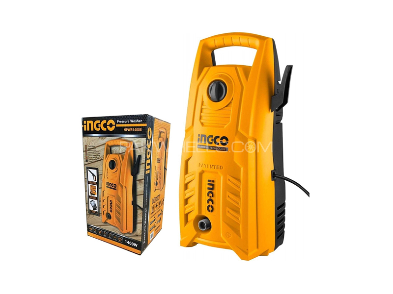 Ingco Car High  Pressure Washer 1400 Watt Image-1