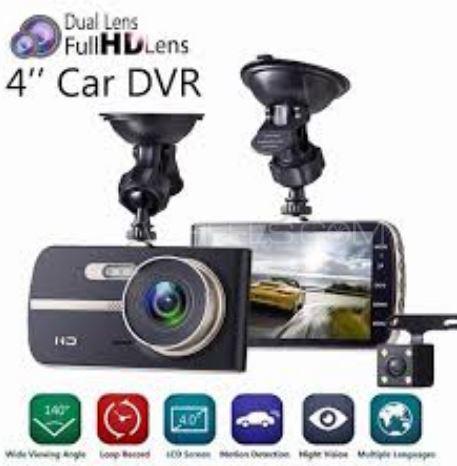 Best Offer Car DVR Camera H83 DUAL Cam Front Back Recorder Image-1