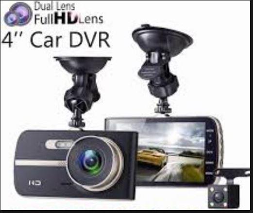 Original 2 in 1 Car DVR Front-Rear Recorder H83 N.Vision Dash Cam Image-1