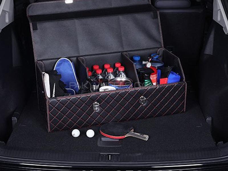 Buy Leather Trunk Storage Box Large Black in Pakistan PakWheels